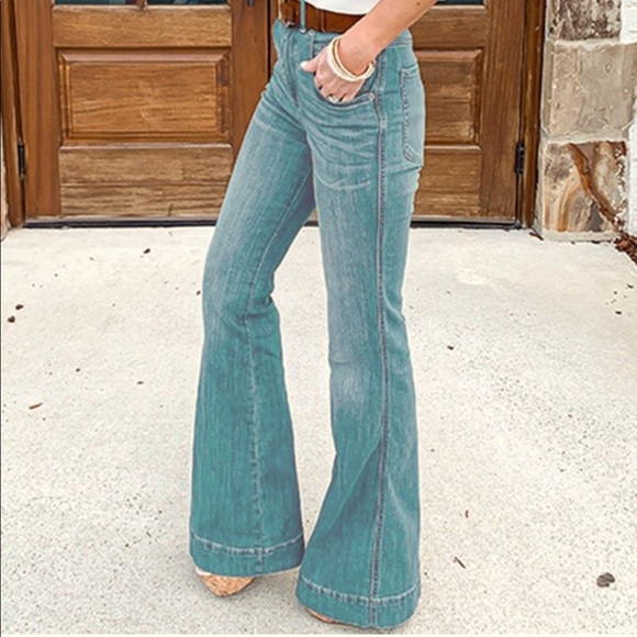 CHIP & PEPPER “Ocean Beach Ultra Flare” Jeans 3 - Picture 14 of 14